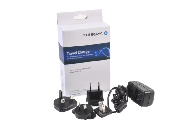 Sạc Du Lịch AC Cho Thuraya XT PRO/XT PRO DUAL – Sạc Nhanh & An Toàn Cho Chuyến Đi Dài