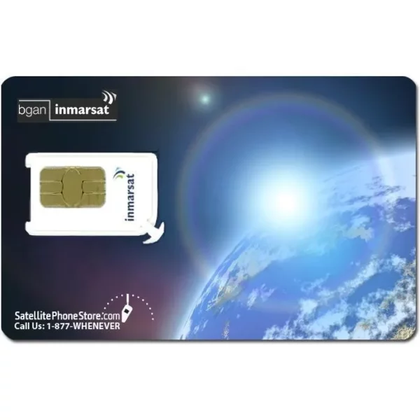 SIM Vệ Tinh Dịch Vụ Trả Trước BGAN 50 Units